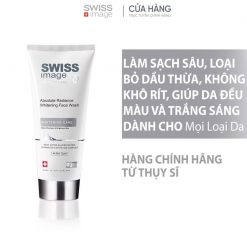 Gel Rửa Mặt Dưỡng Trắng Da Swiss Image Absolute Radiance Whitening Face Wash 5ml