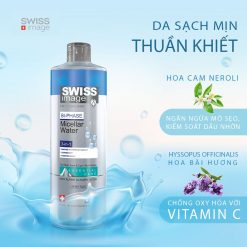 Nước Tẩy Trang 3 Trong 1 Làm Sạch Sâu Cho Mọi Loại Da Swiss Image Bi-Phase Micellar Water 400ml