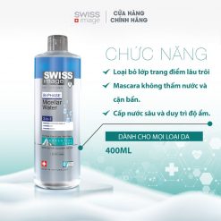 Nước Tẩy Trang 3 Trong 1 Làm Sạch Sâu Cho Mọi Loại Da Swiss Image Bi-Phase Micellar Water 400ml