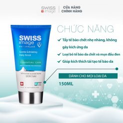 Tẩy Tế Bào Chết Dịu Nhẹ Phục Hồi Tái Tạo Cho Mọi Loại Da Swiss Image Gentle Exfoliating Daily Scrub 150ml