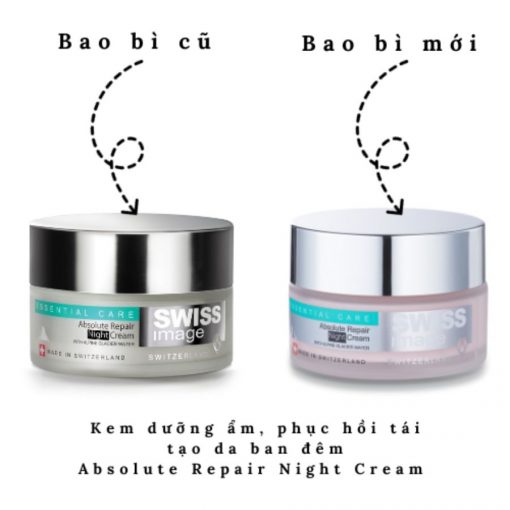 Kem Dưỡng Ẩm Phục Hồi Tái Tạo Da Ban Đêm Cho Mọi Loại Da Swiss Image Absolute Repair Night Cream 50ml