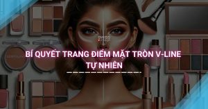 Bí Quyết Trang Điểm Mặt Tròn V-Line Tự Nhiên