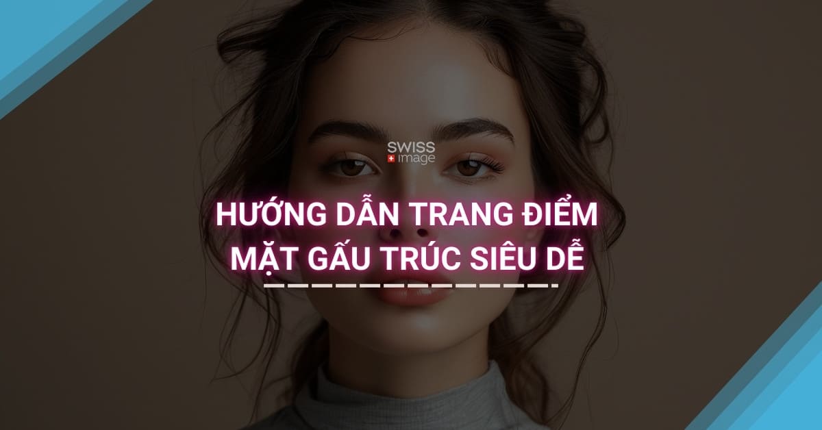 Hướng Dẫn Trang Điểm Mặt Gấu Trúc Siêu Dễ