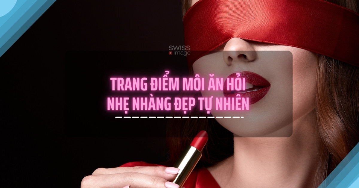 Trang điểm môi ăn hỏi nhẹ nhàng đẹp tự nhiên
