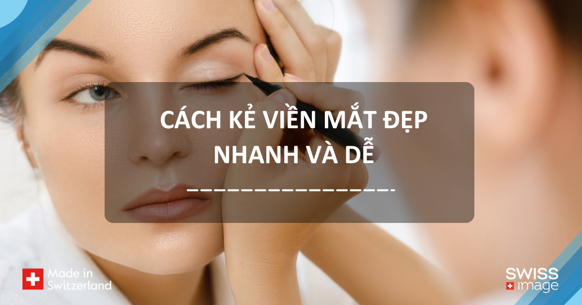cách kẻ viền mắt đẹp