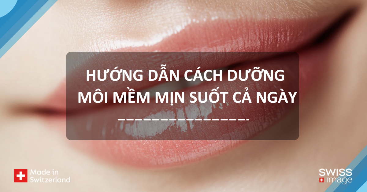 cách dưỡng môi mềm mịn