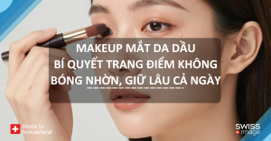 Makeup mắt da dầu