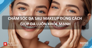 chăm sóc da sau makeup