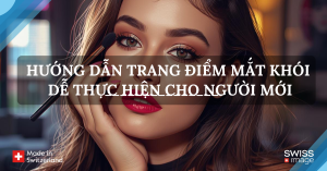 trang điểm mắt khói