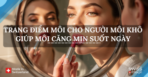 trang điểm môi