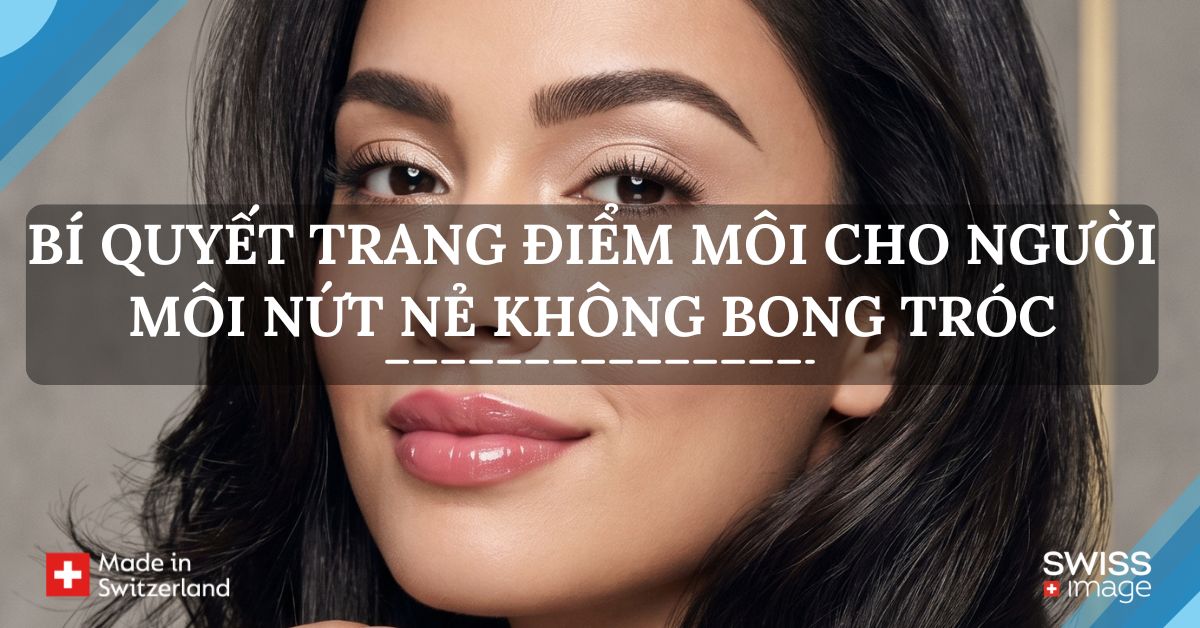 trang điểm môi cho môi nứt nẻ