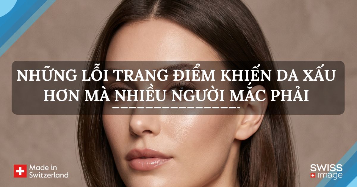 lỗi trang điểm