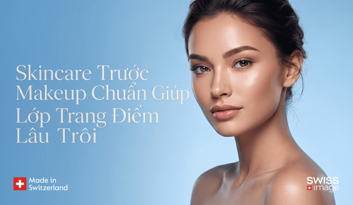 skincare trước makeup